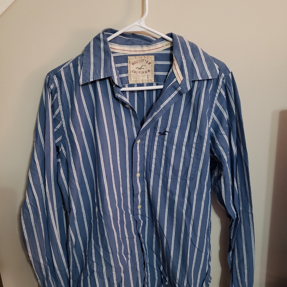Hollister mens button down